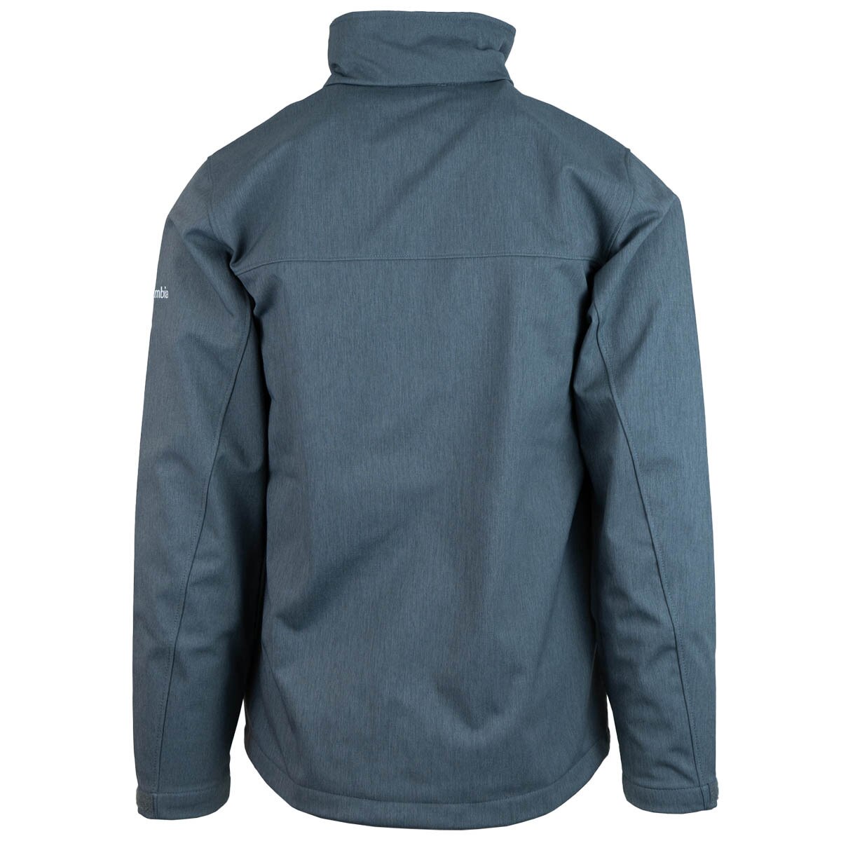 Men's Columbia softshell water-resistant graphite zip up jacket